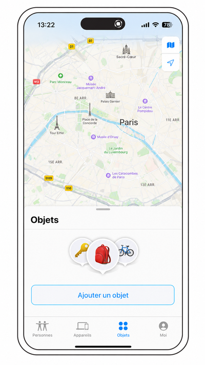 Appuyer sur 